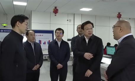 東營市委書記楊國強一行蒞臨俊源石油調(diào)研指導工作